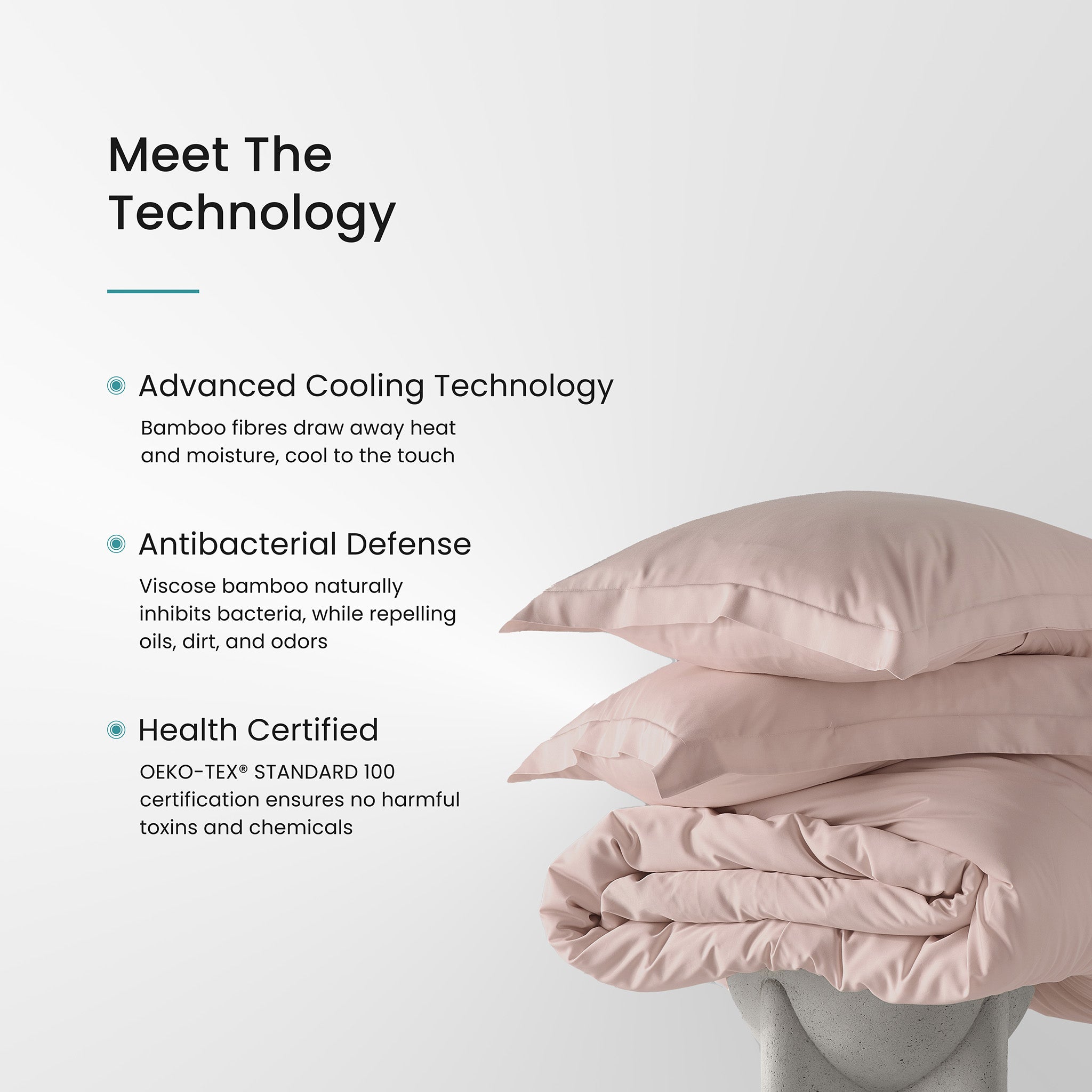 Iced Cooling Duvet Cover Set