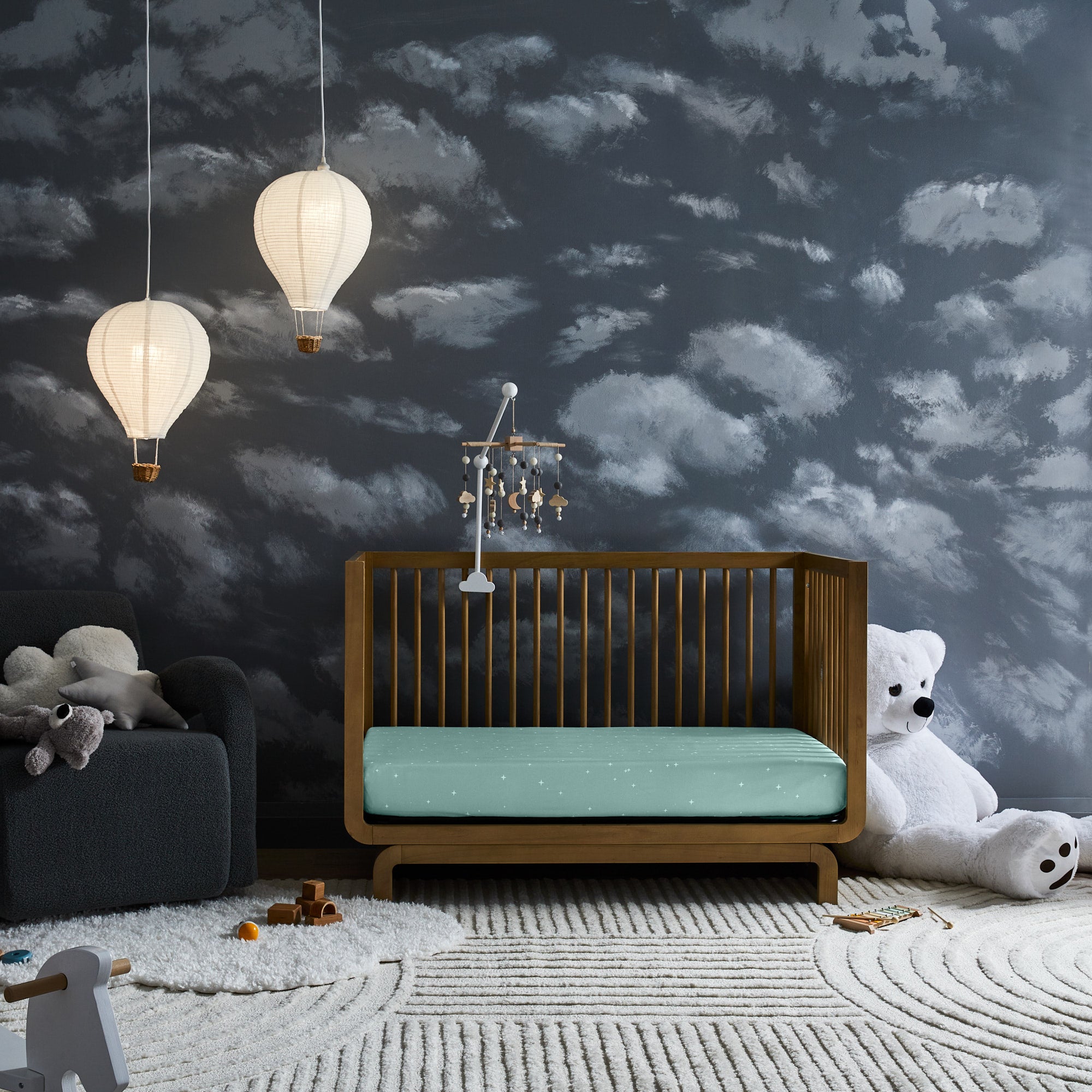 Ensemble de draps pour lit de bébé Hush Little Baby