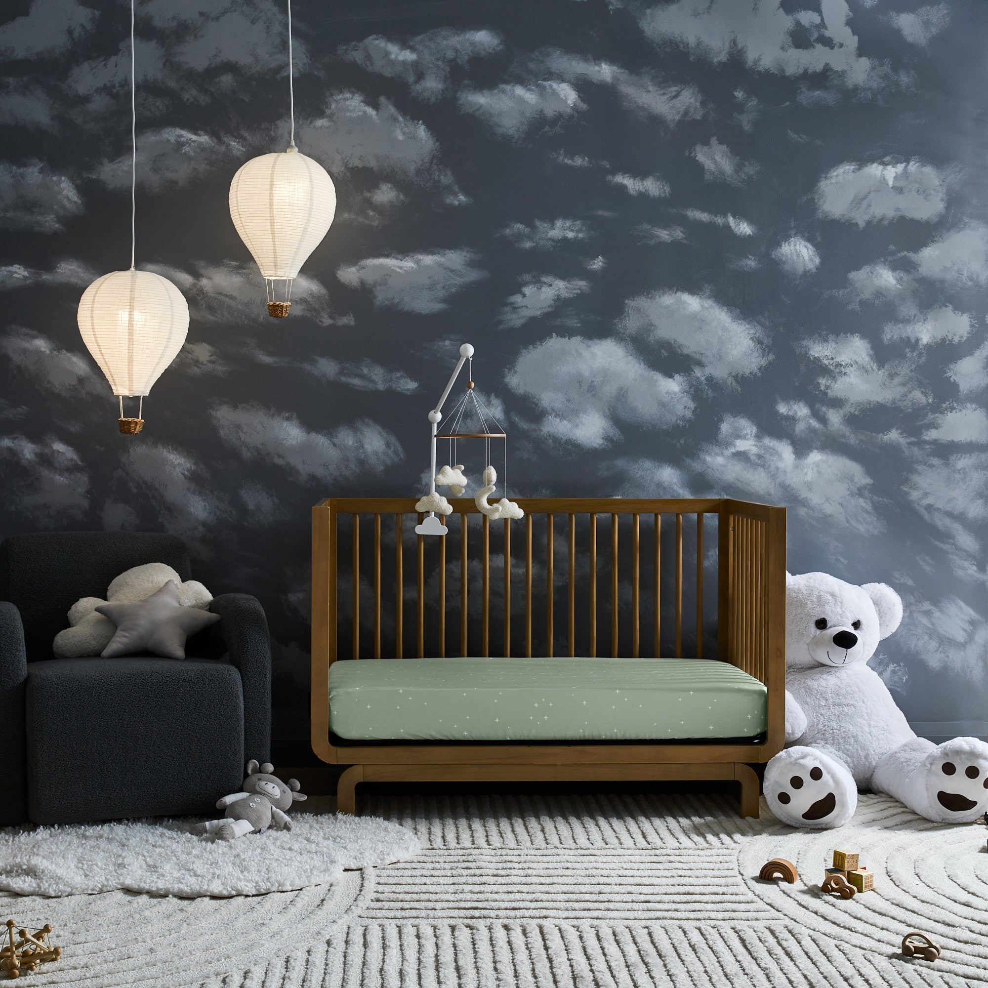 Ensemble de draps pour lit de bébé Hush Little Baby