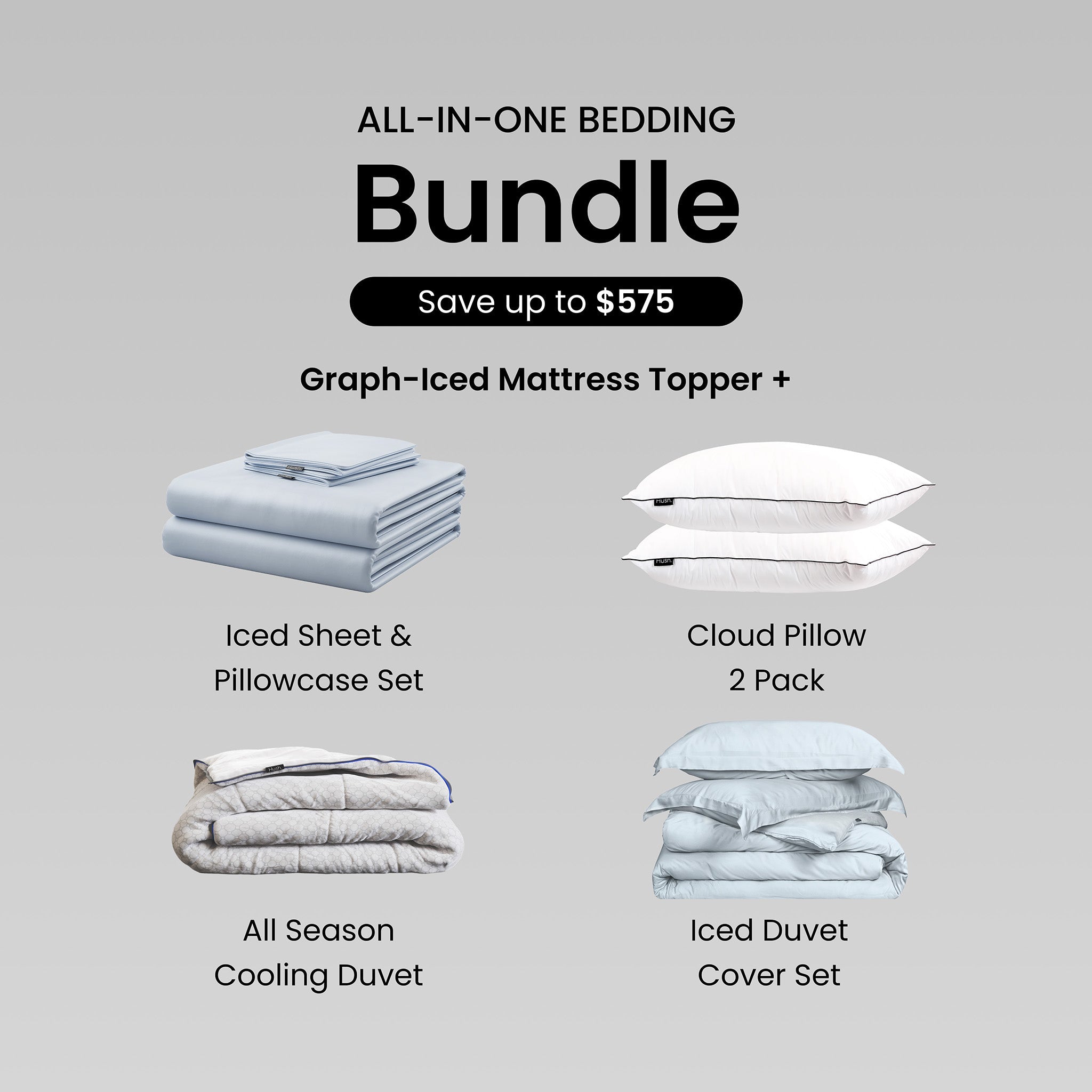 Graph-Iced Mattress Topper