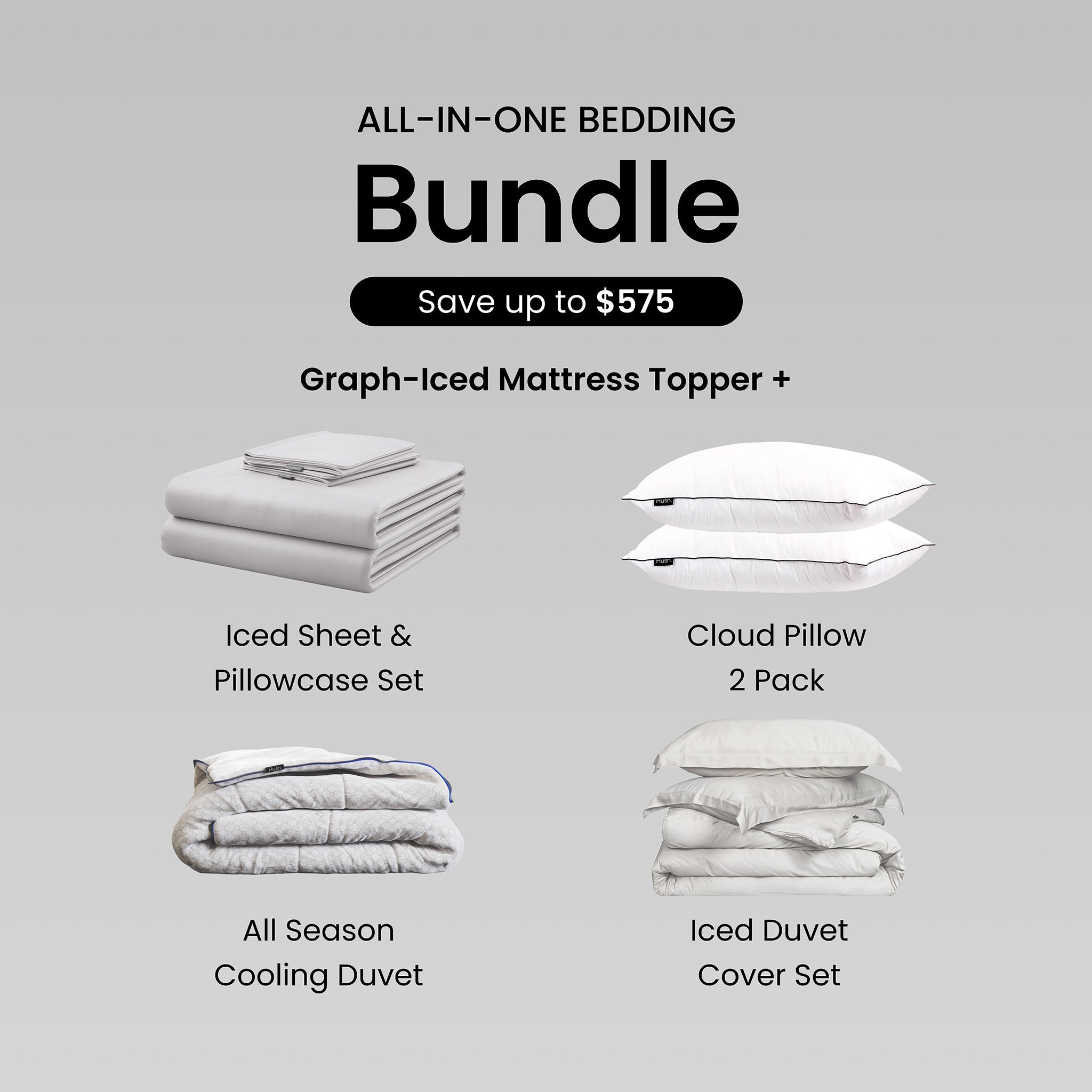 Graph-Iced Mattress Topper