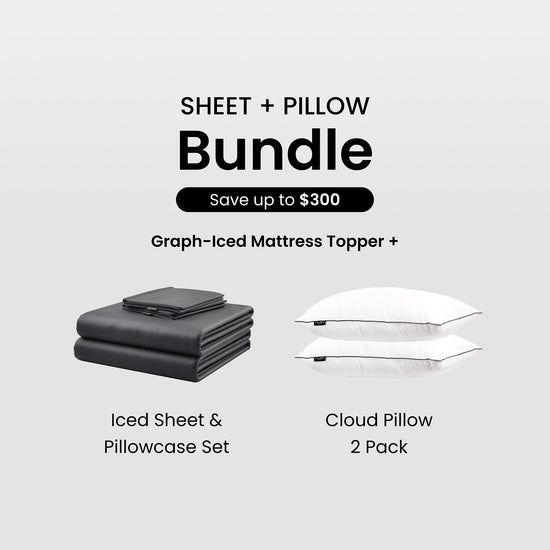 Sheet + Pillow Bundle / Charcoal