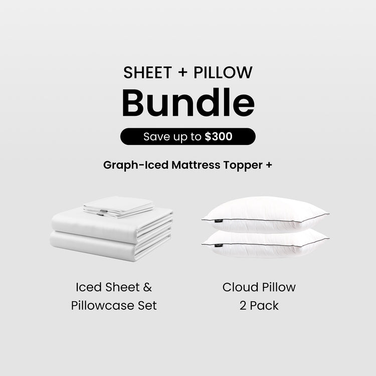 Sheet + Pillow Bundle / White