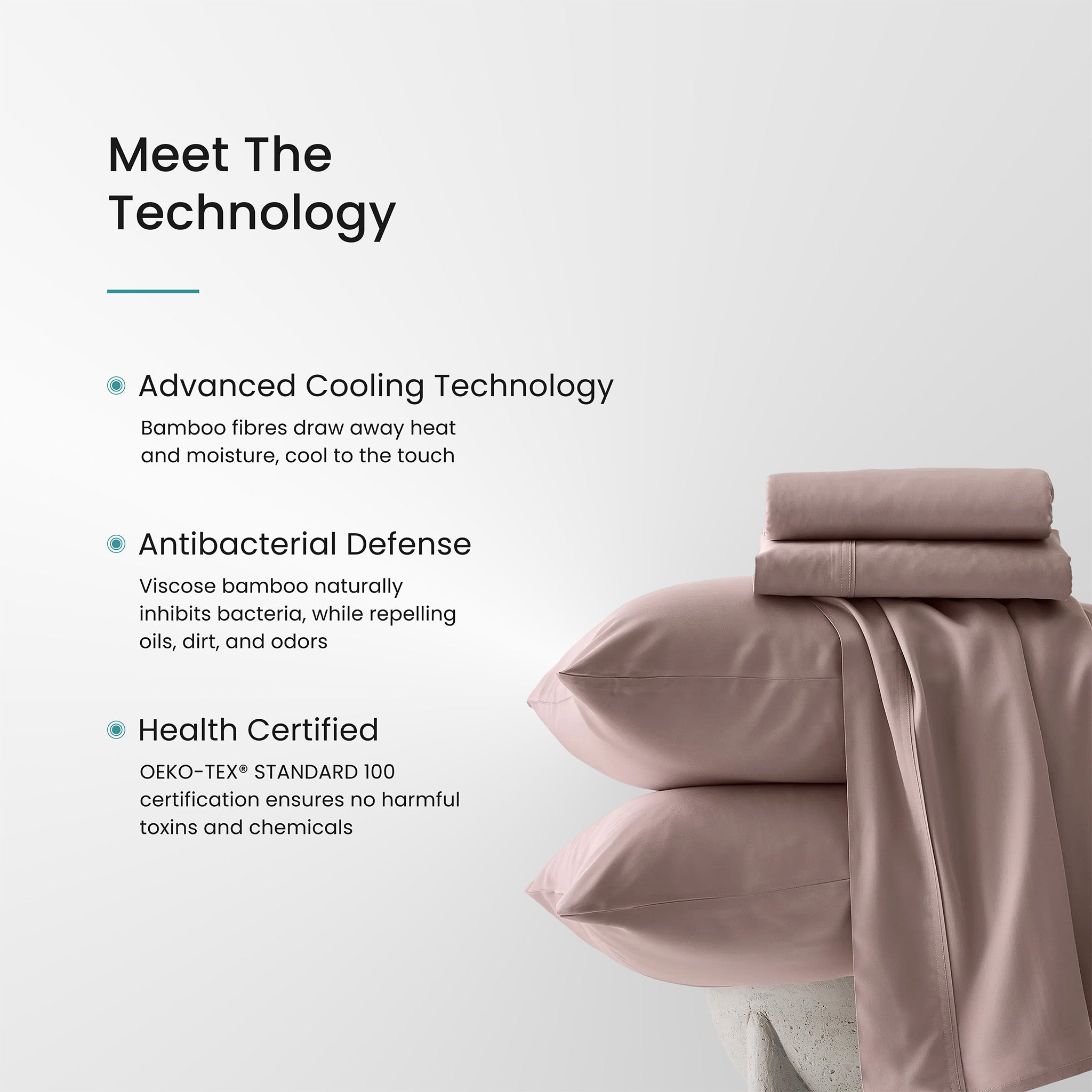 Iced Cooling Bamboo Sheet Set