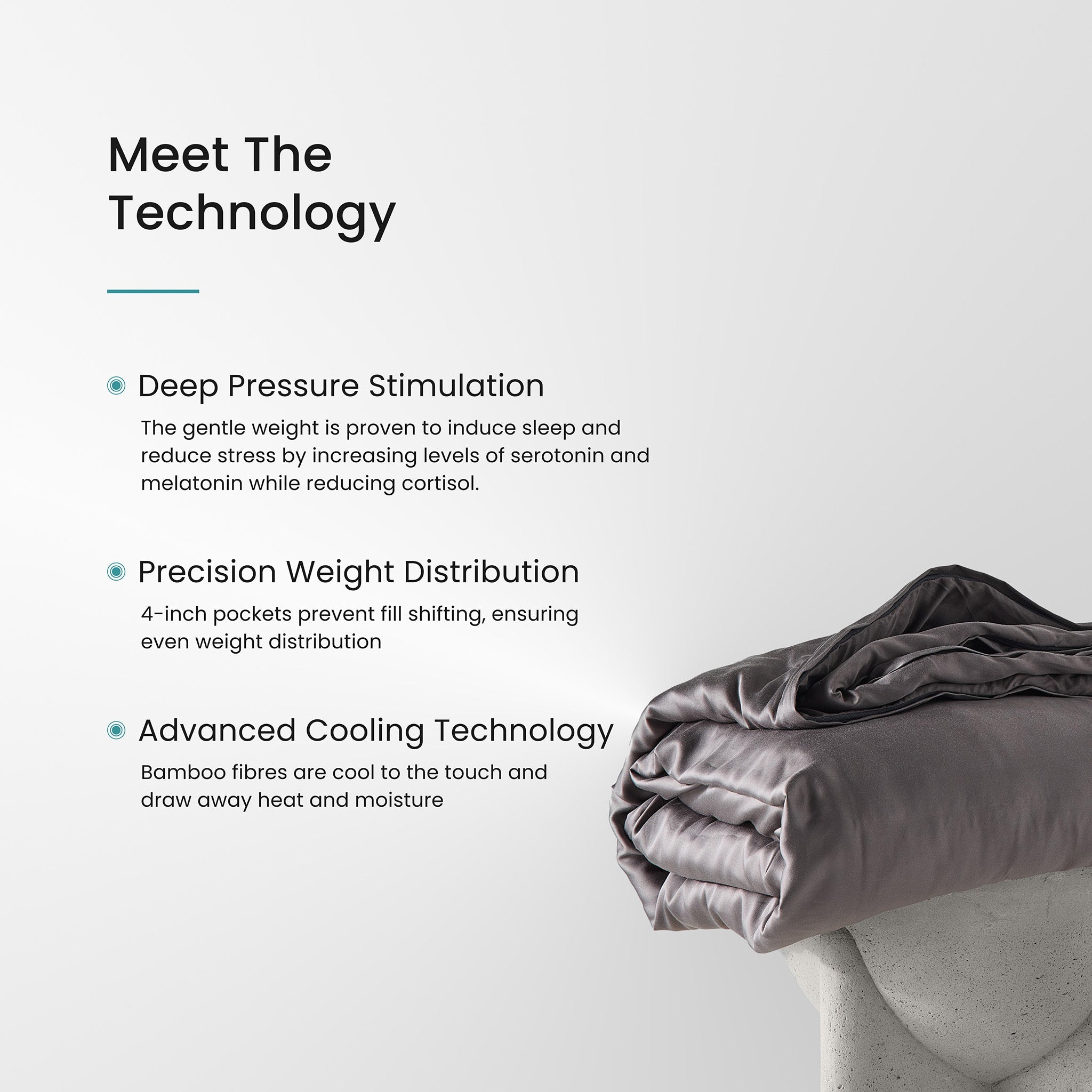 Iced Cooling Weighted Blanket