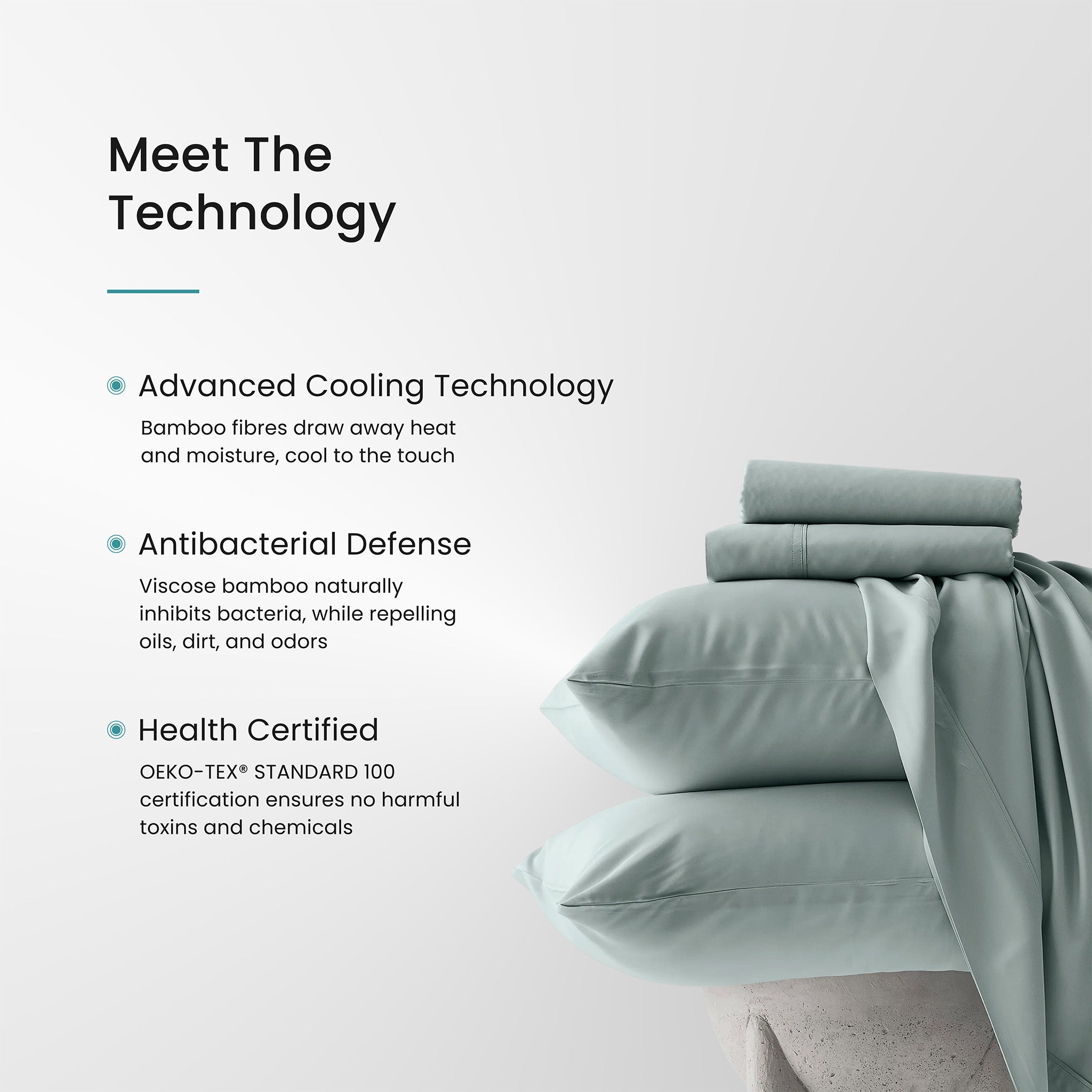 Iced Cooling Bamboo Sheet Set