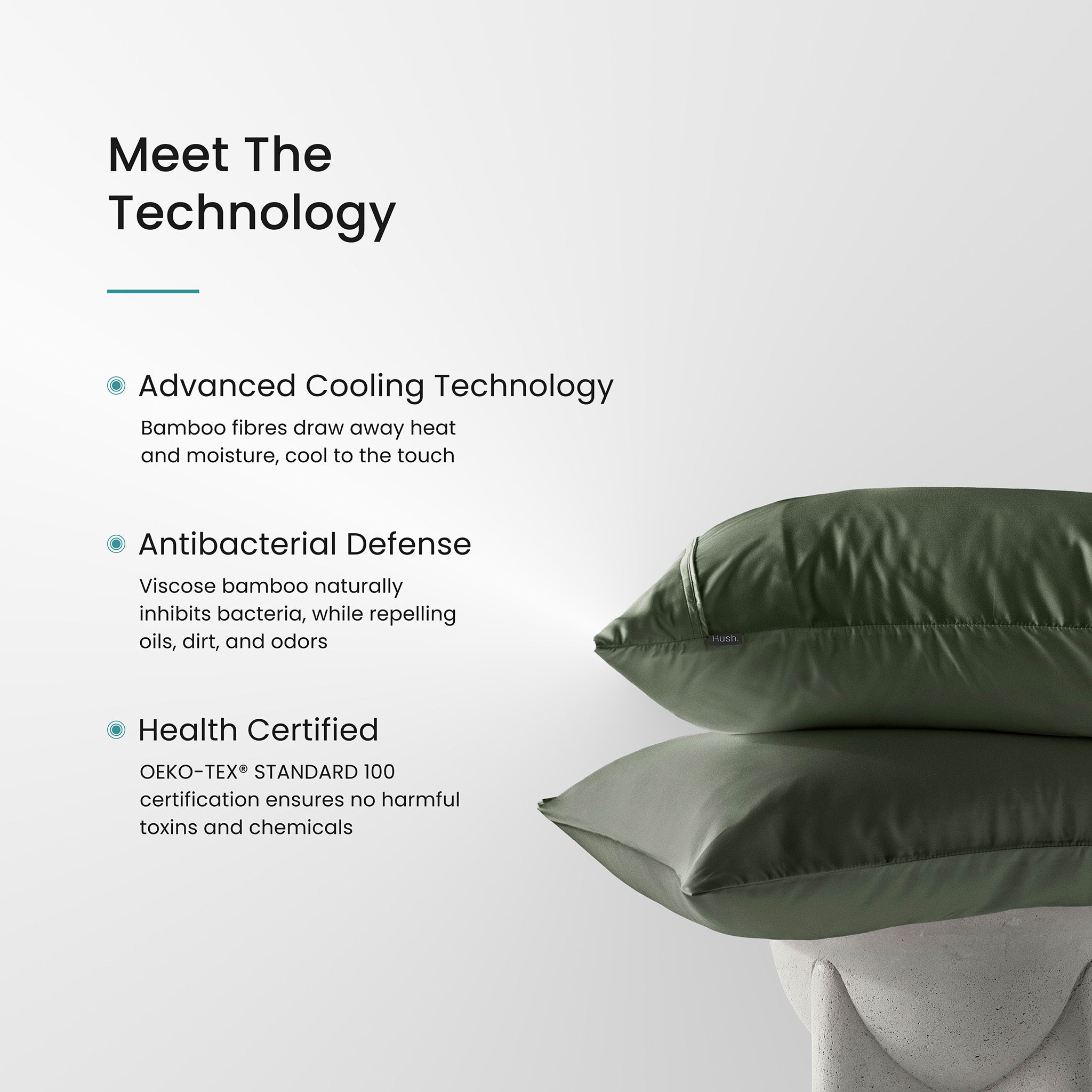 Iced Cooling Pillowcase Set