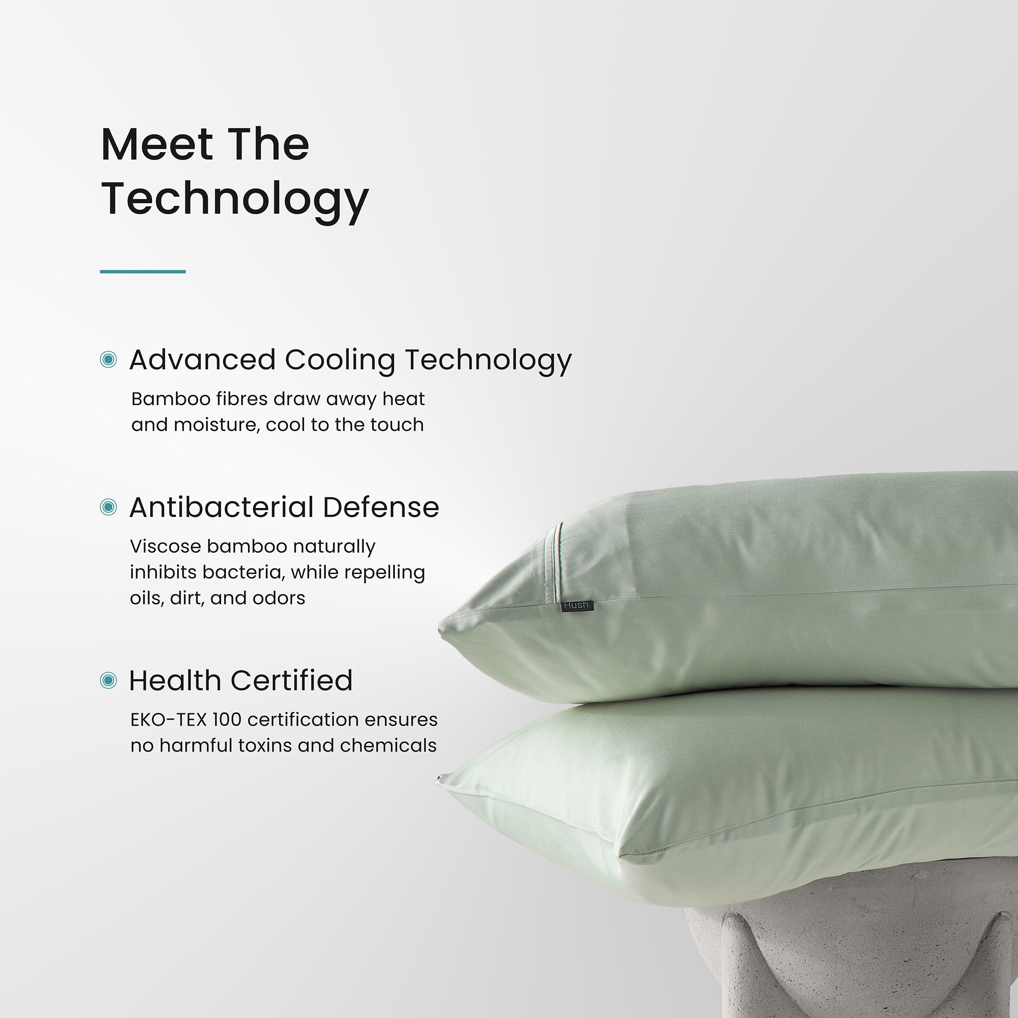 Iced Cooling Pillowcase Set