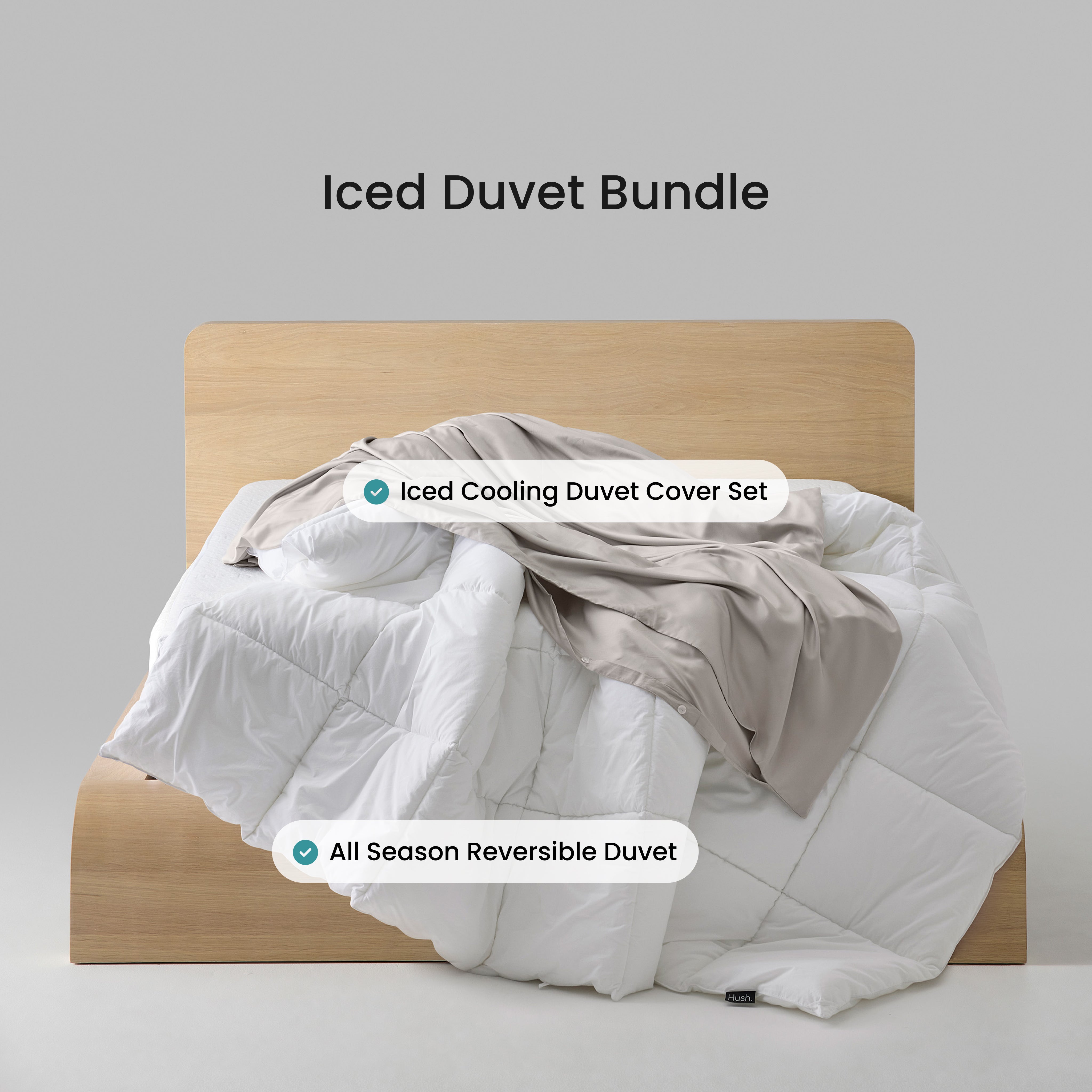 L'ensemble de couette Iced