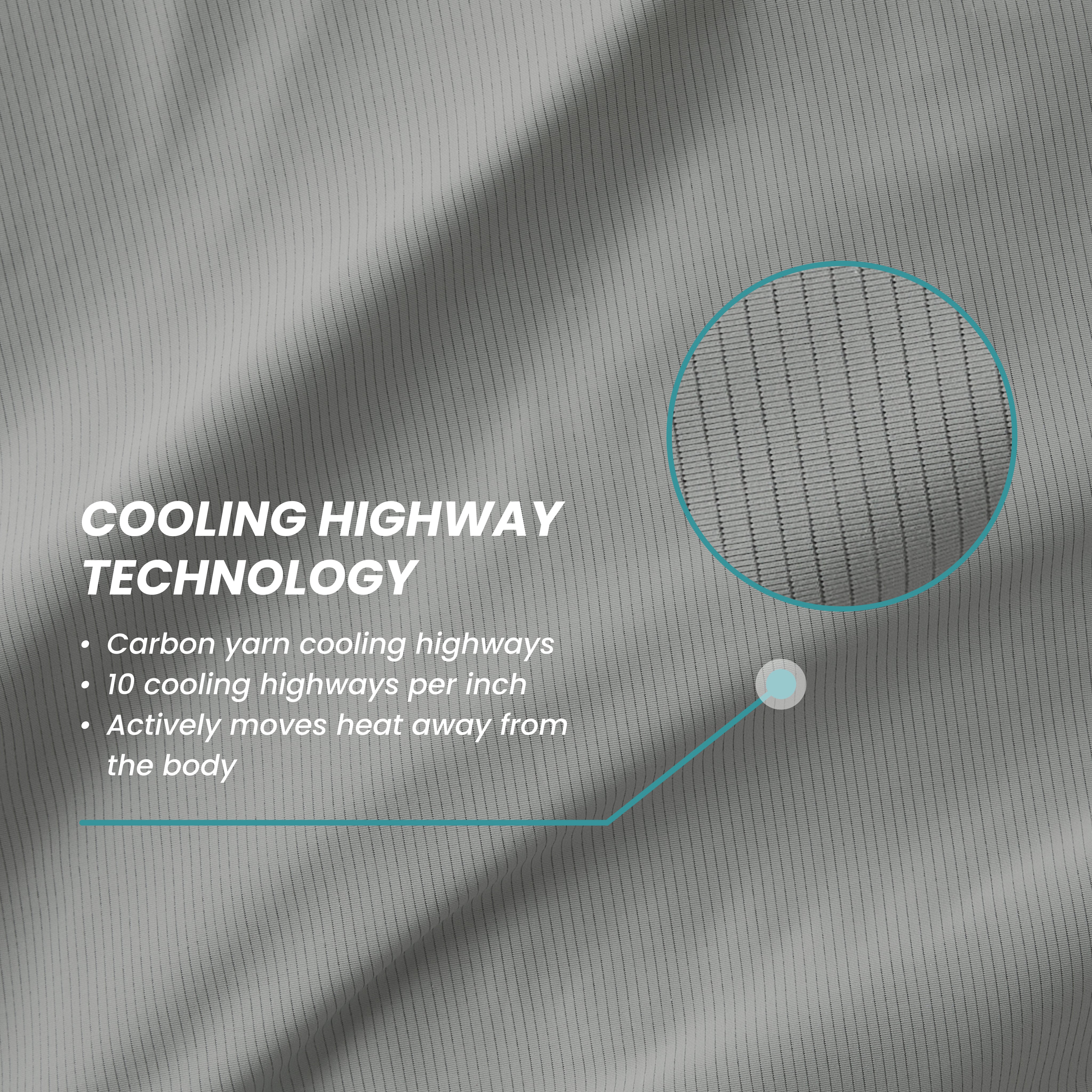 Graph-Iced Ultra Cold Performance Pillowcase Set