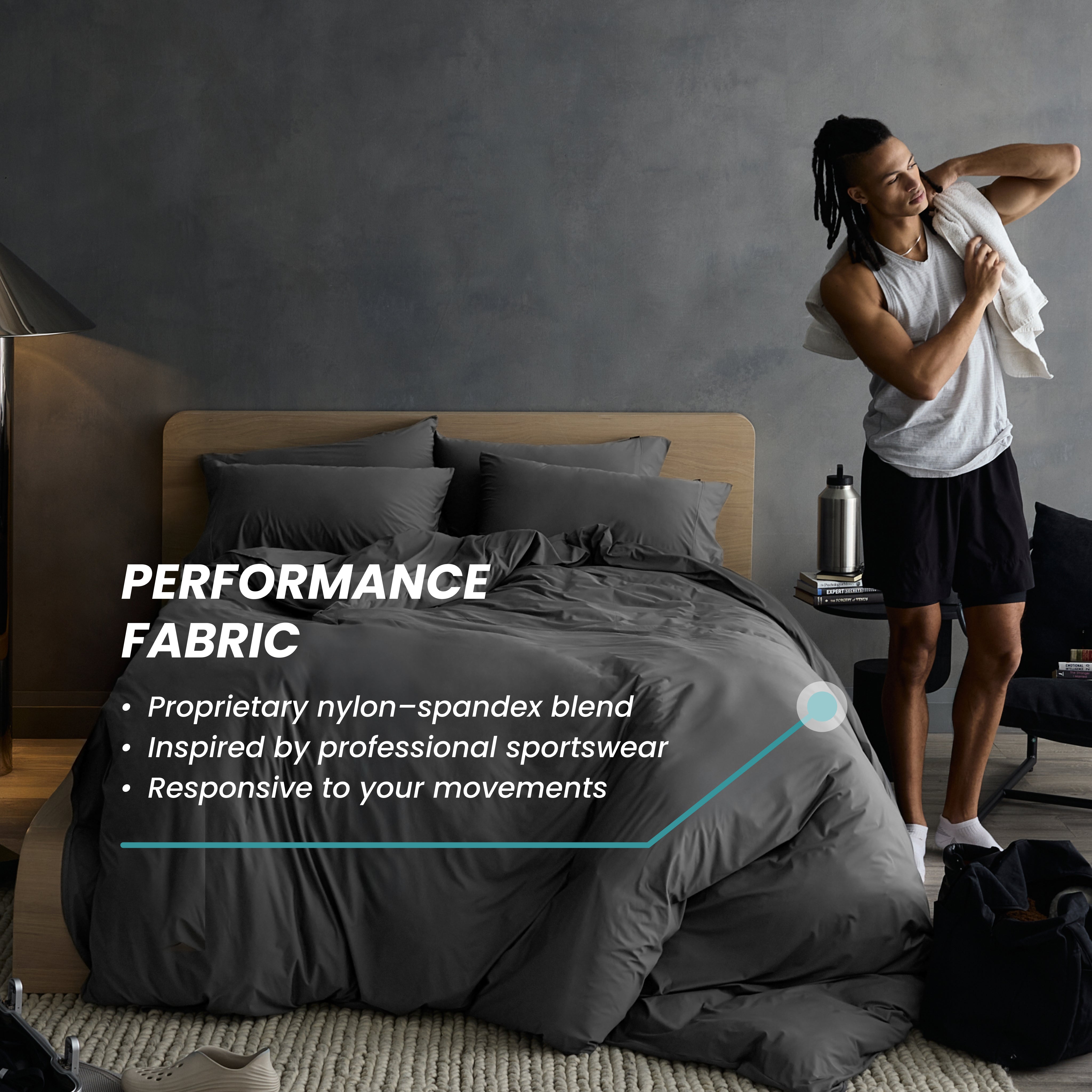Graph-Iced Ultra Cold Performance Pillowcase Set