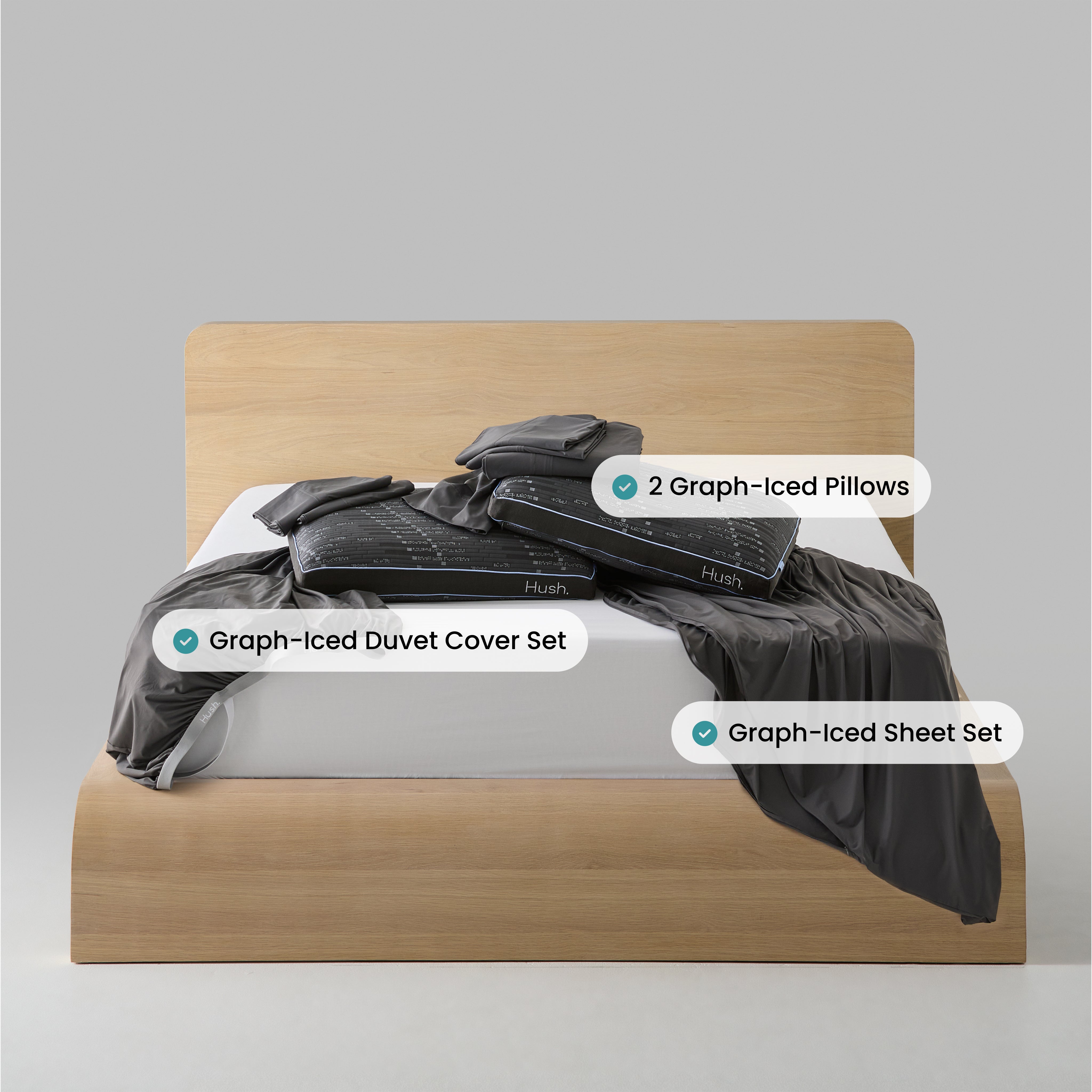 Graph-Iced Essentials Bedding Bundle