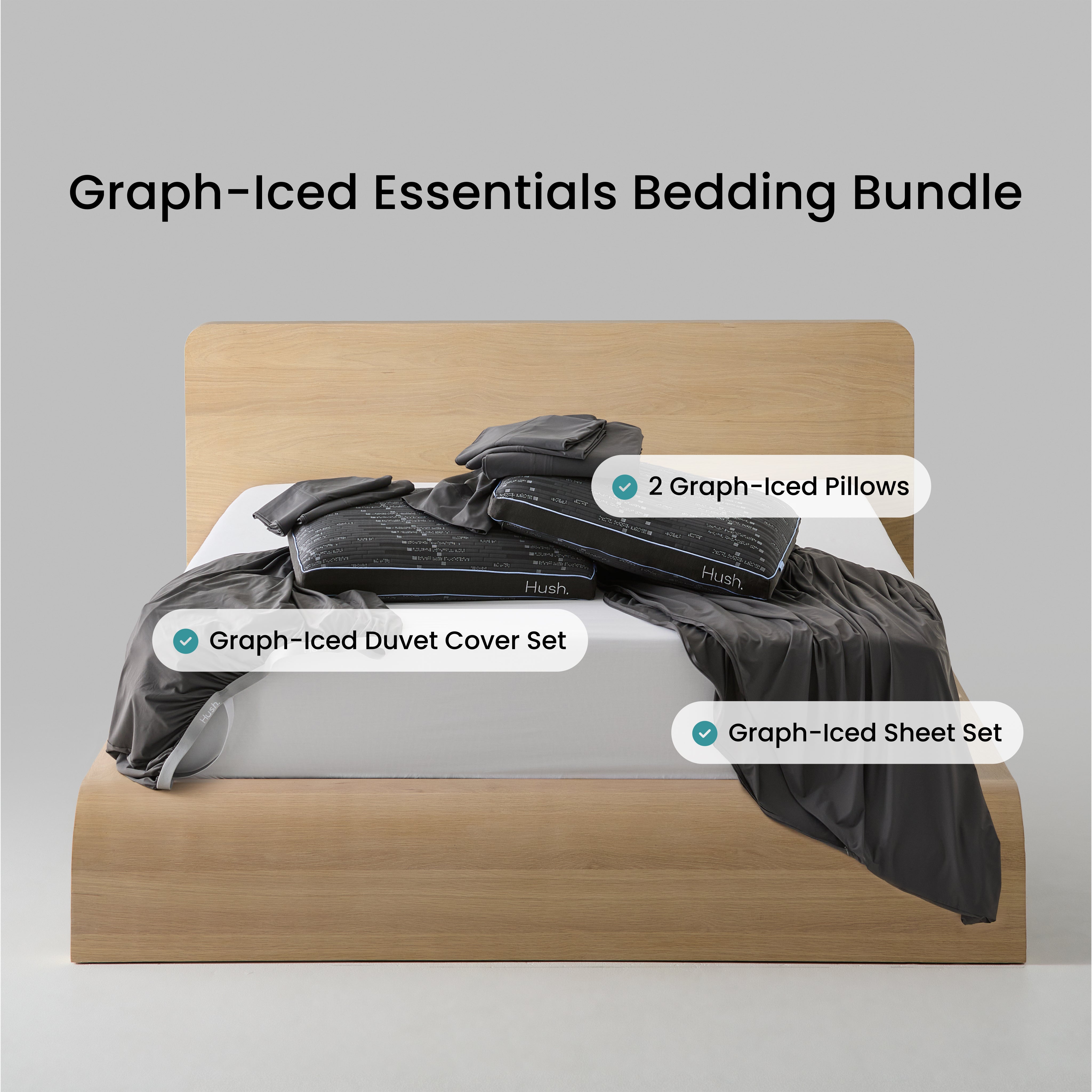 Graph-Iced Essentials Bedding Bundle