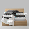 Graph-Iced Bedding & Topper Bundle