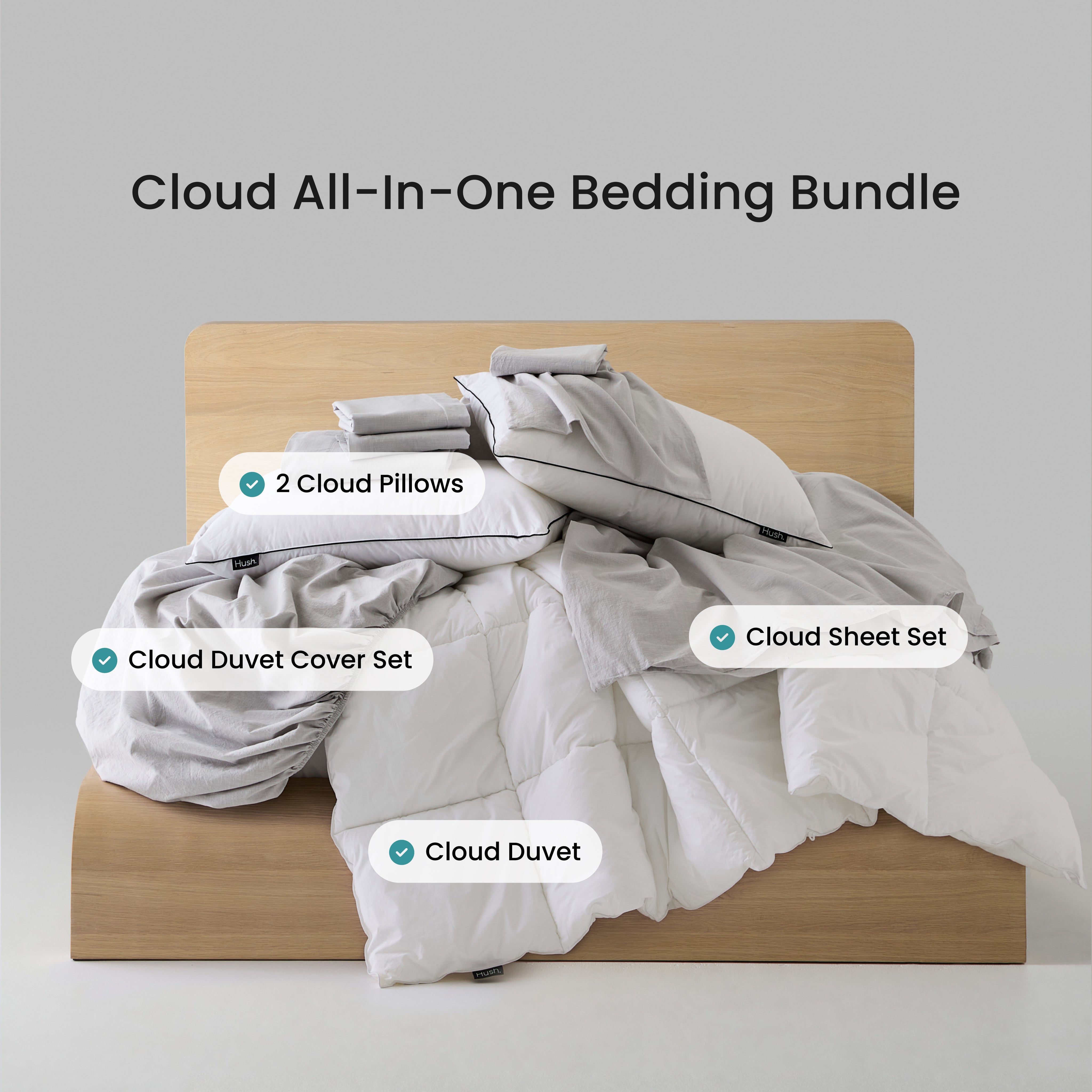 Cloud All-In-One Bedding Bundle