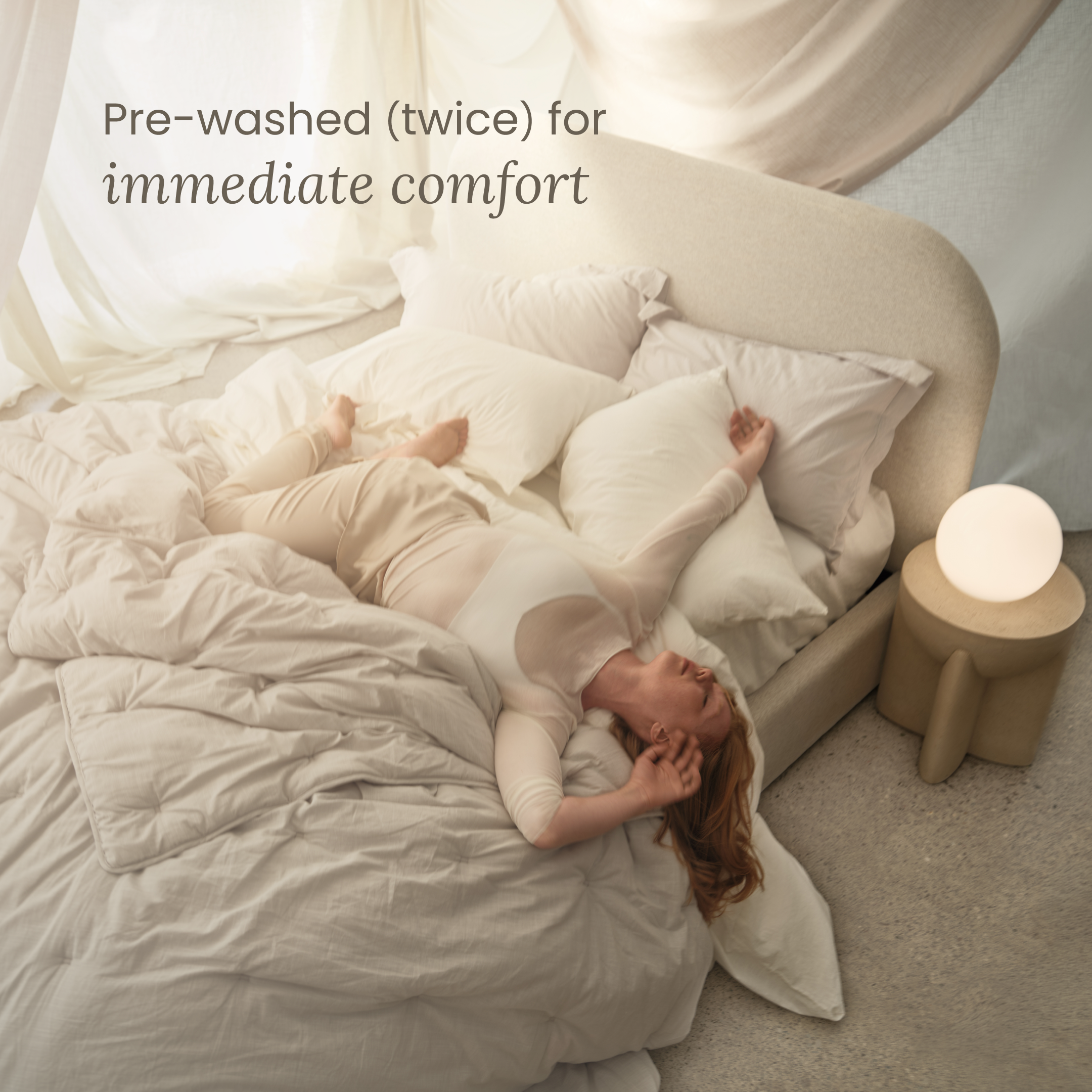 Cloud Relaxed Weave Pillowcase Set