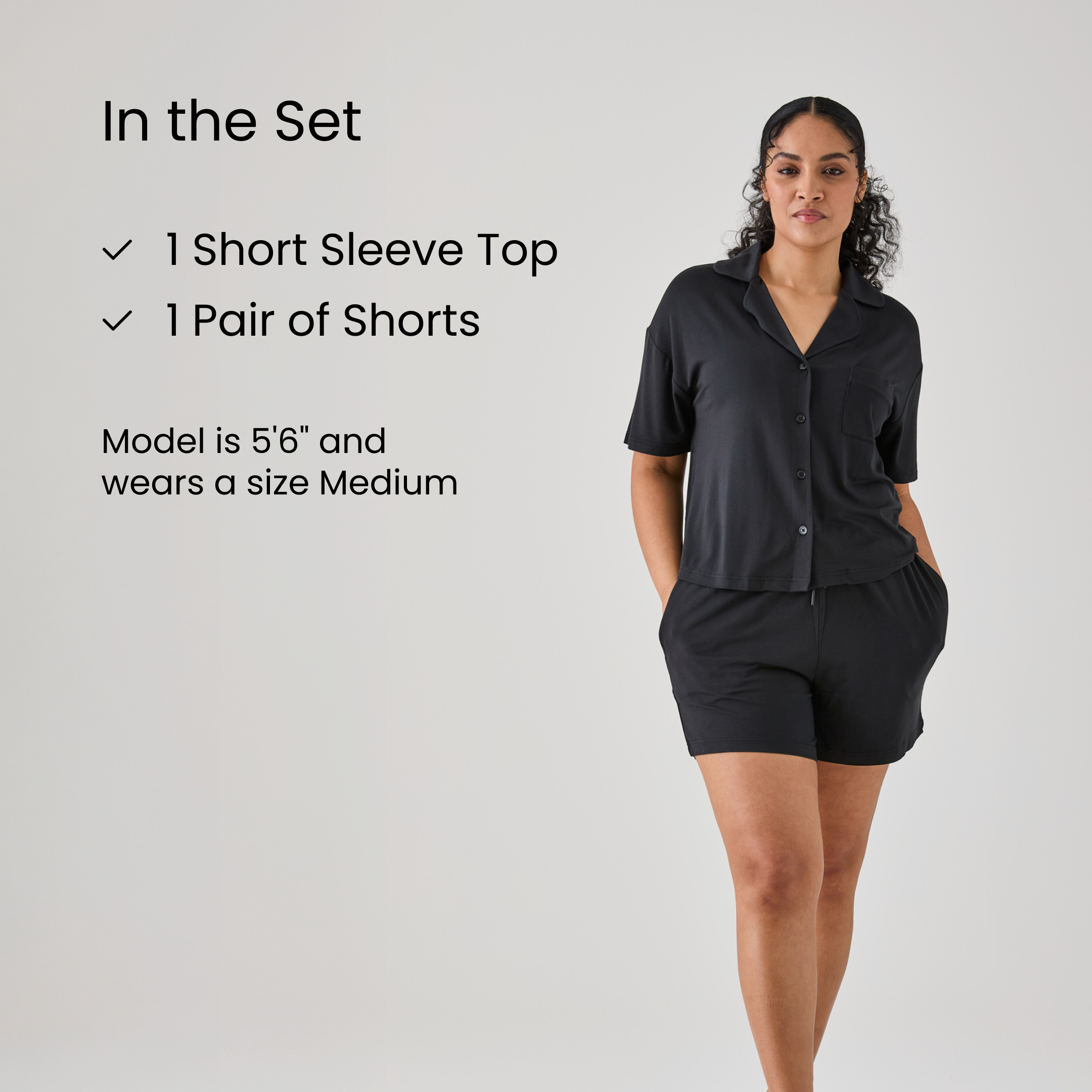 Iced Short PJ Top & Bottom Set