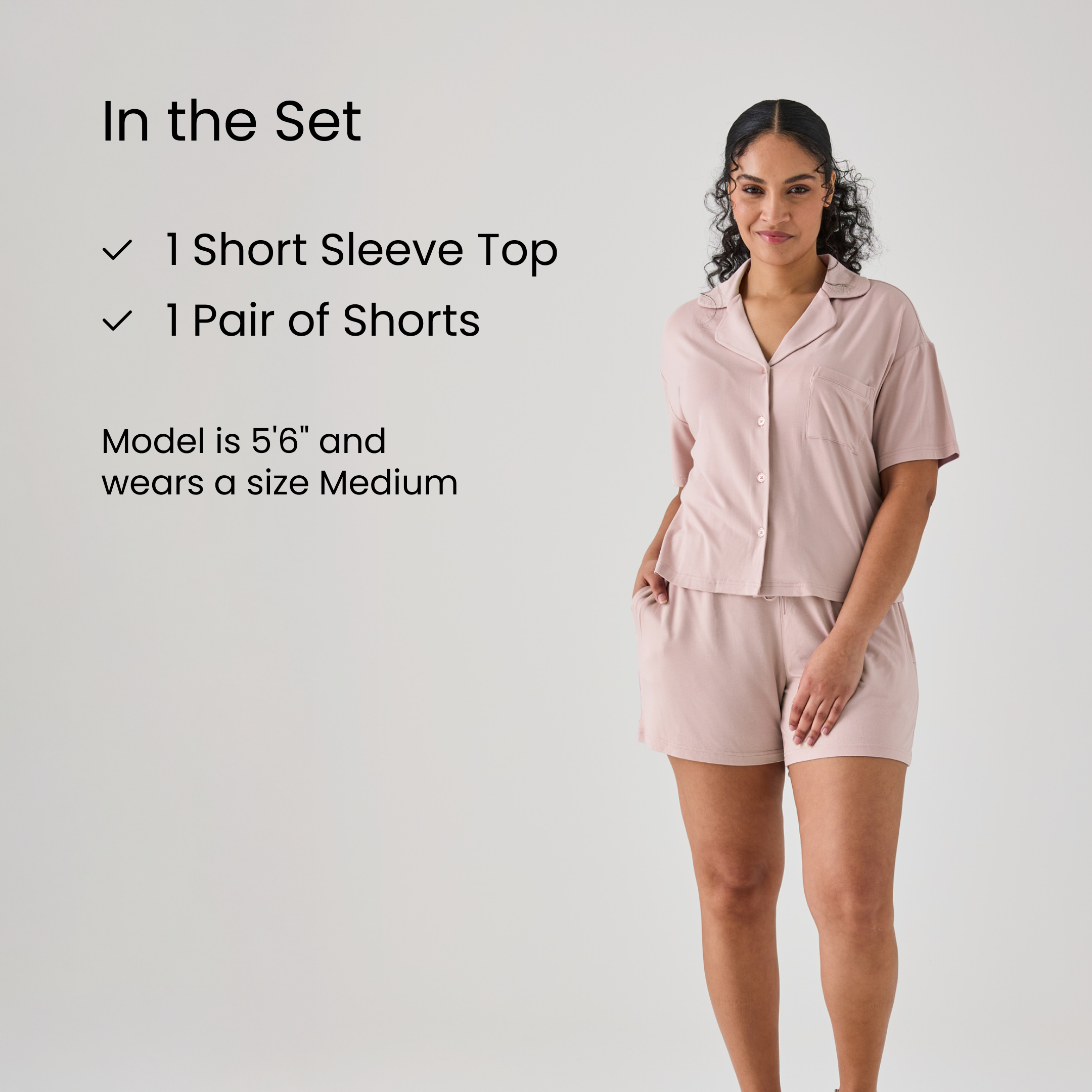 Iced Short PJ Top & Bottom Set