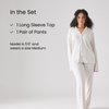 Iced Long PJ Top & Bottom Set
