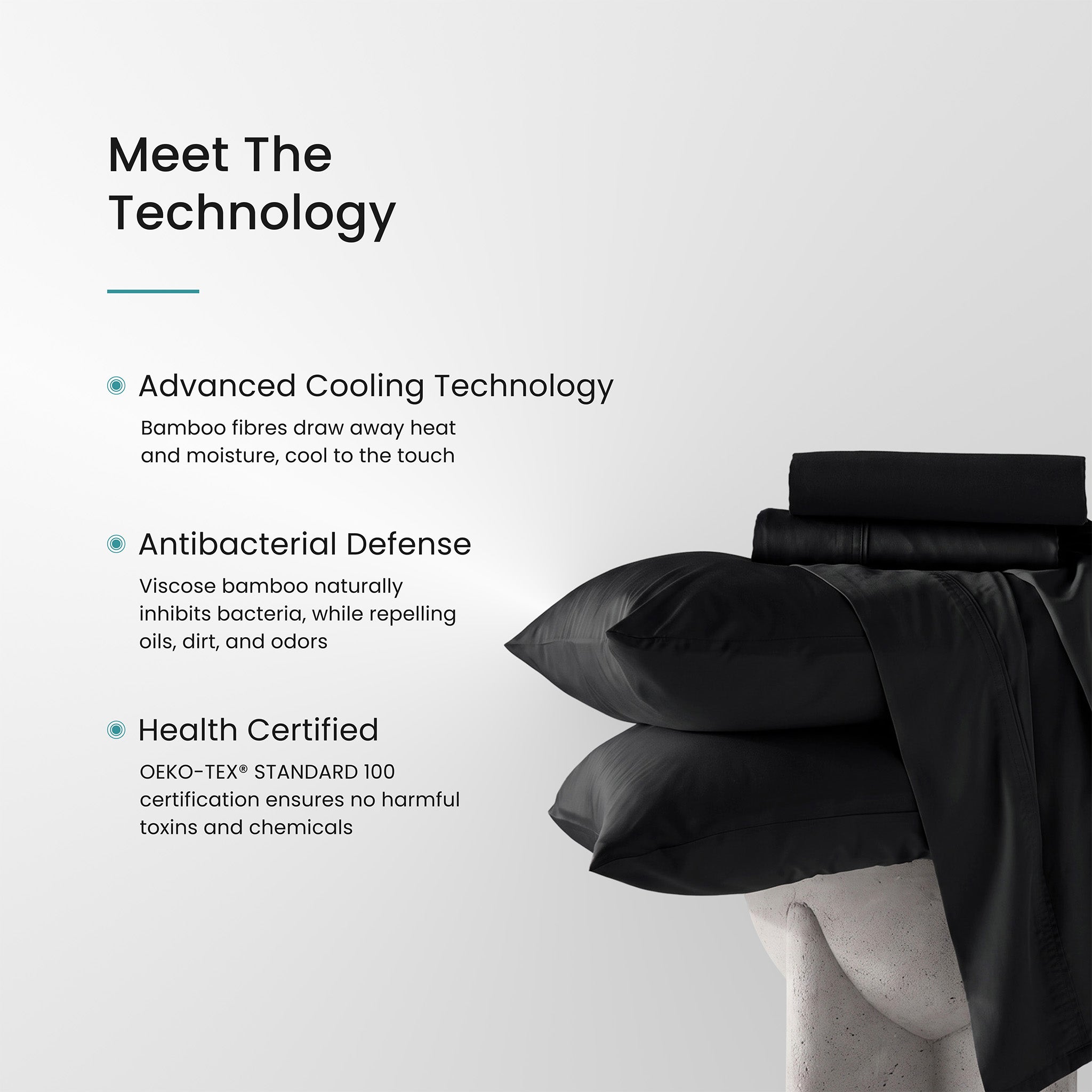 Iced Cooling Bamboo Sheet Set