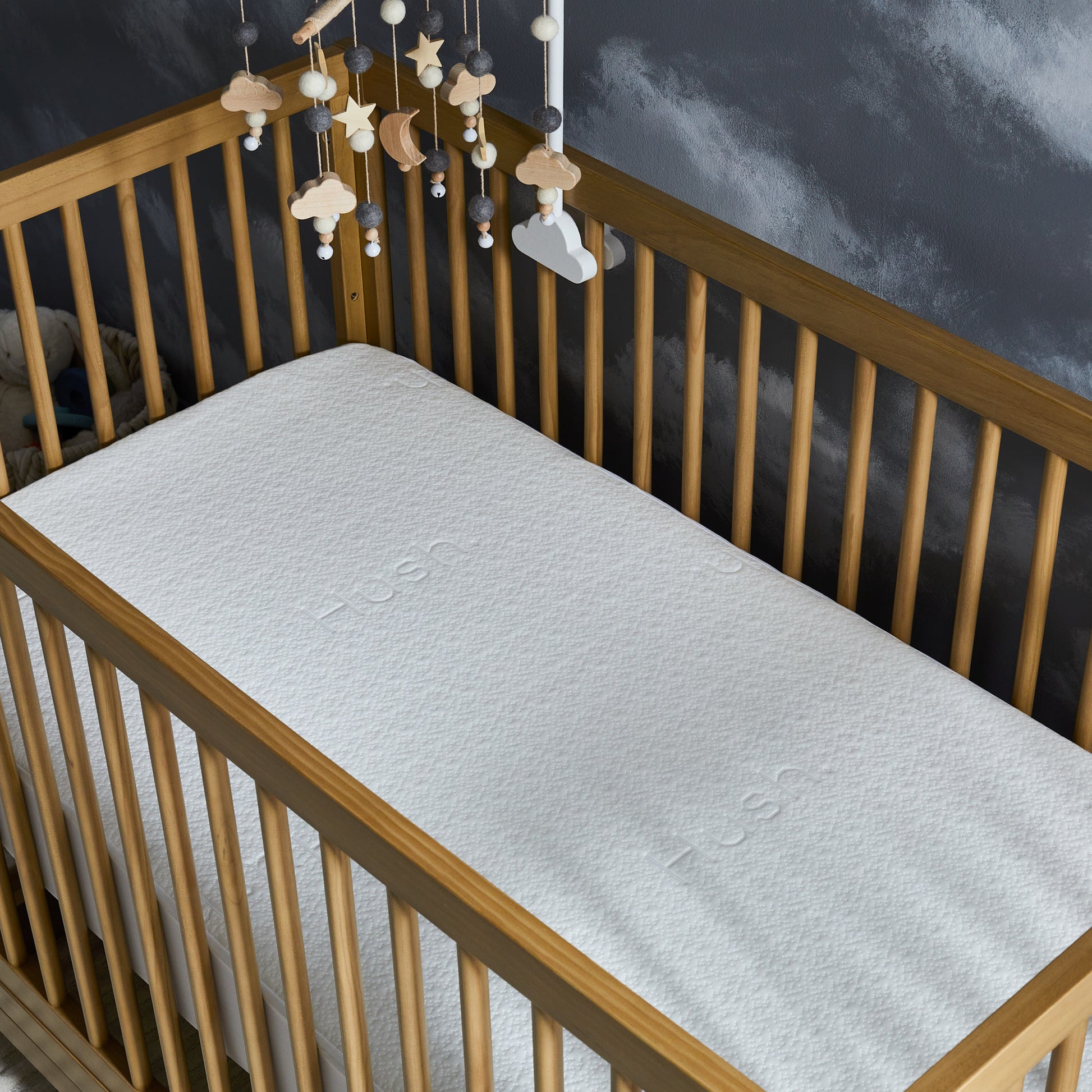 Crib Mattress Cover: Hush Little Baby Waterproof Crib Mattress
