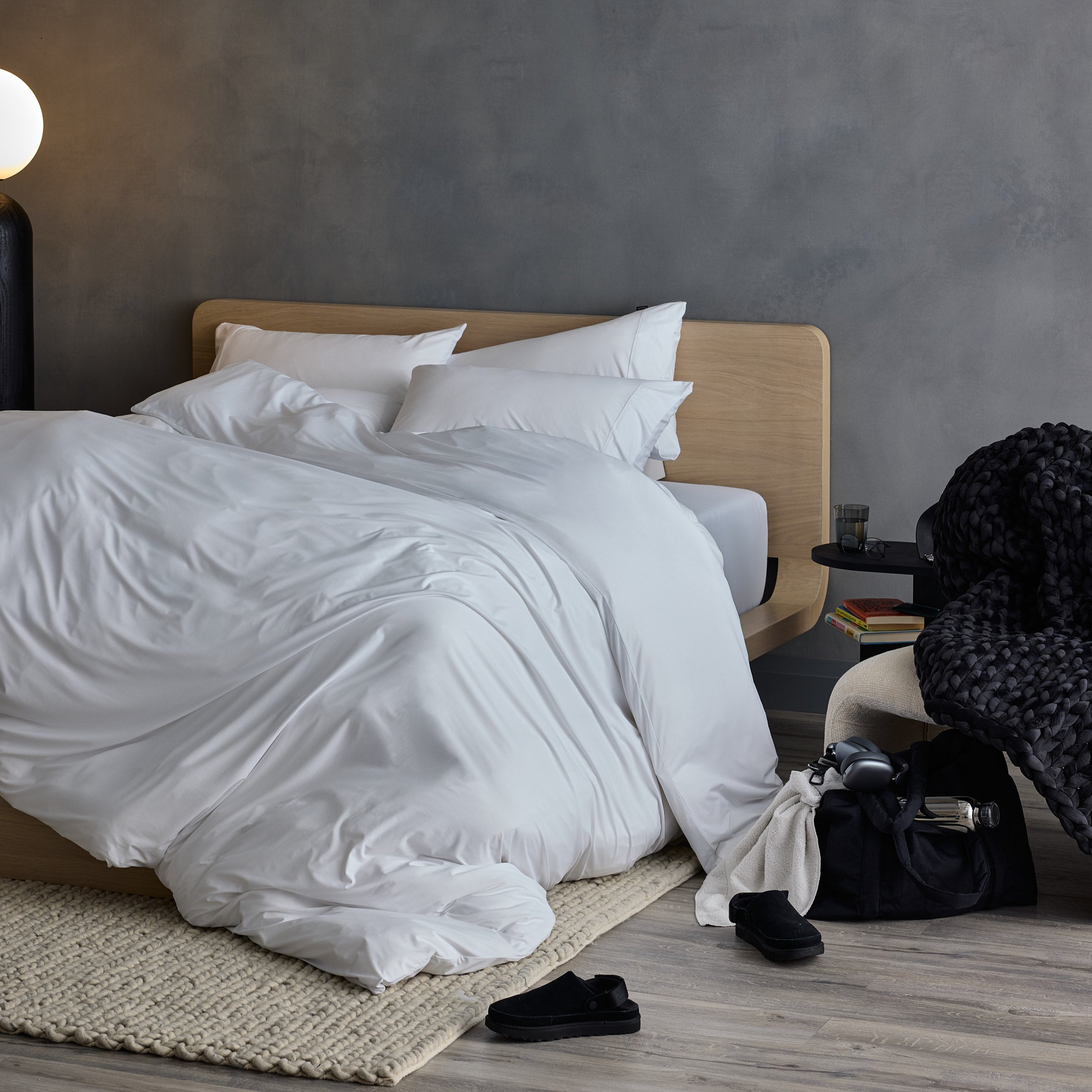 Graph-Iced Ultra Cold Performance Duvet Cover Set