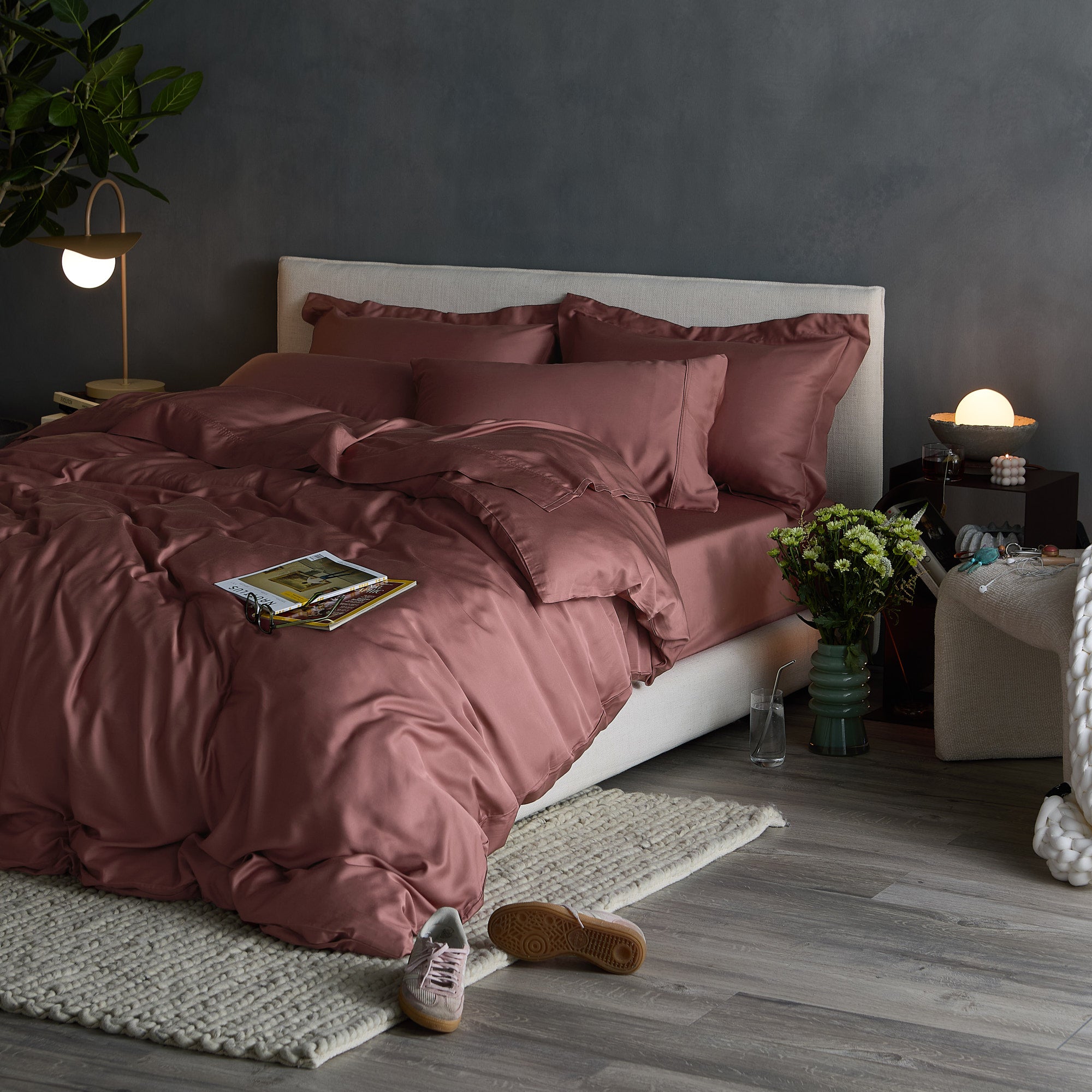 Iced Cooling Duvet Cover Set