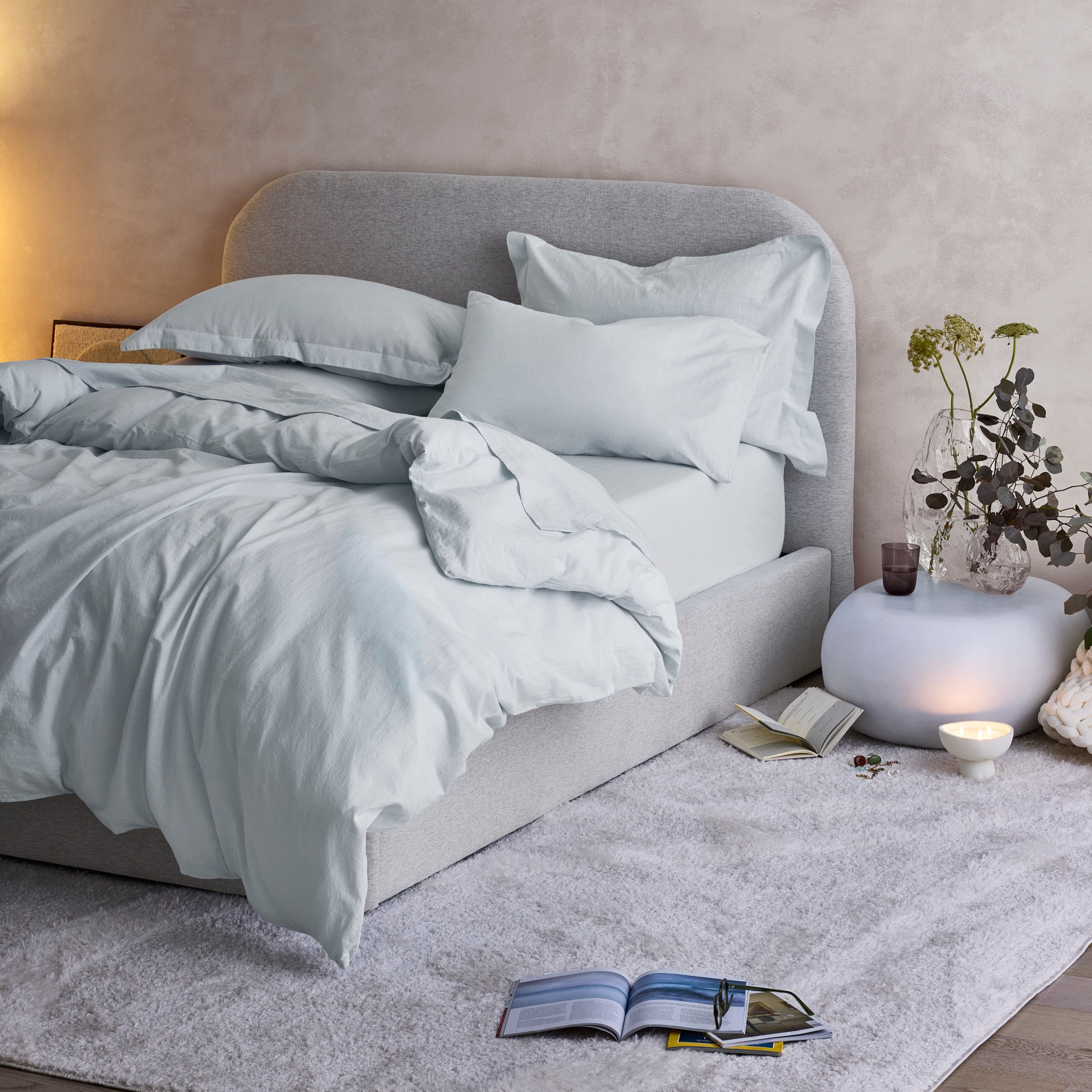 Cloud Relaxed Weave Sheet Set