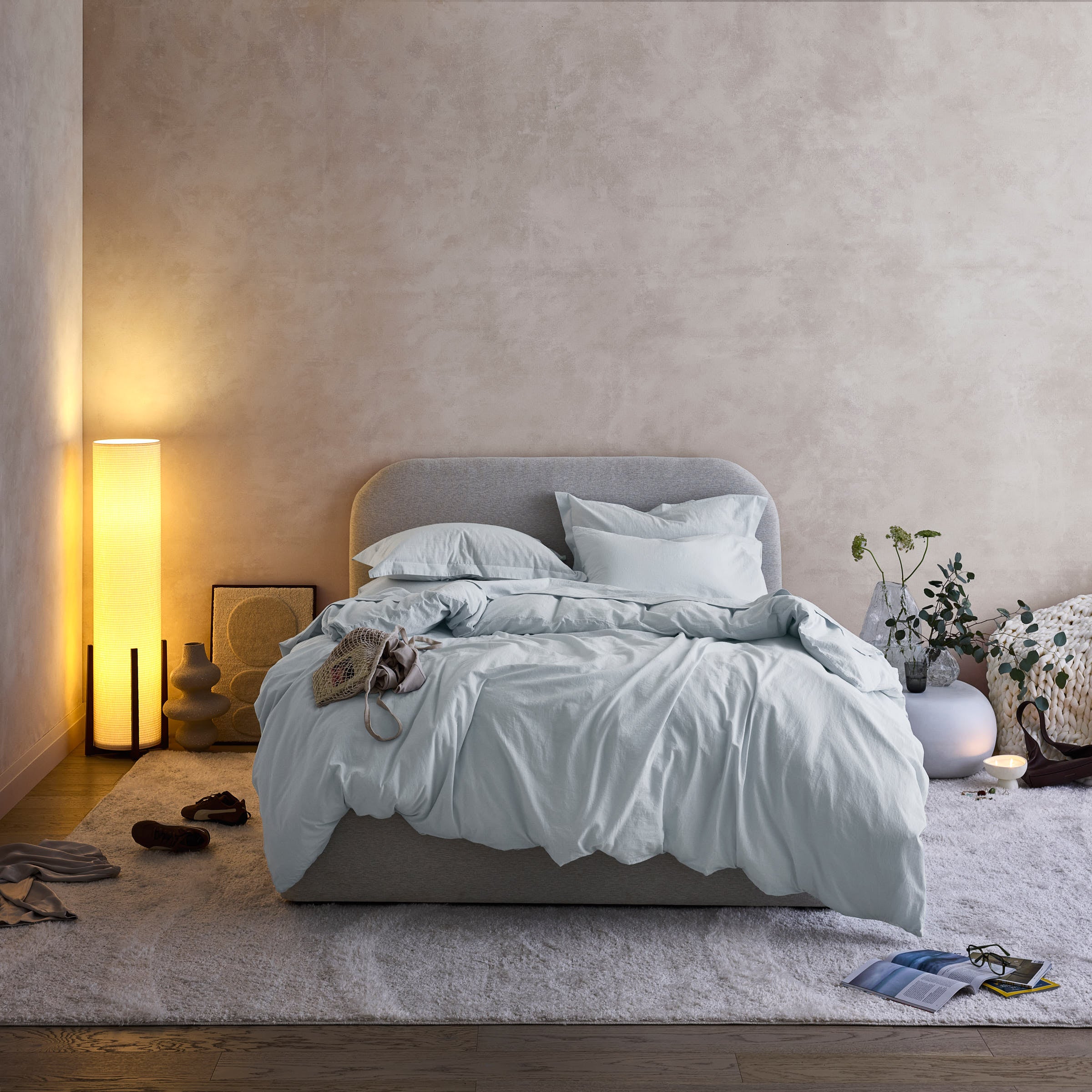 Cloud Relaxed Weave Weighted Blanket