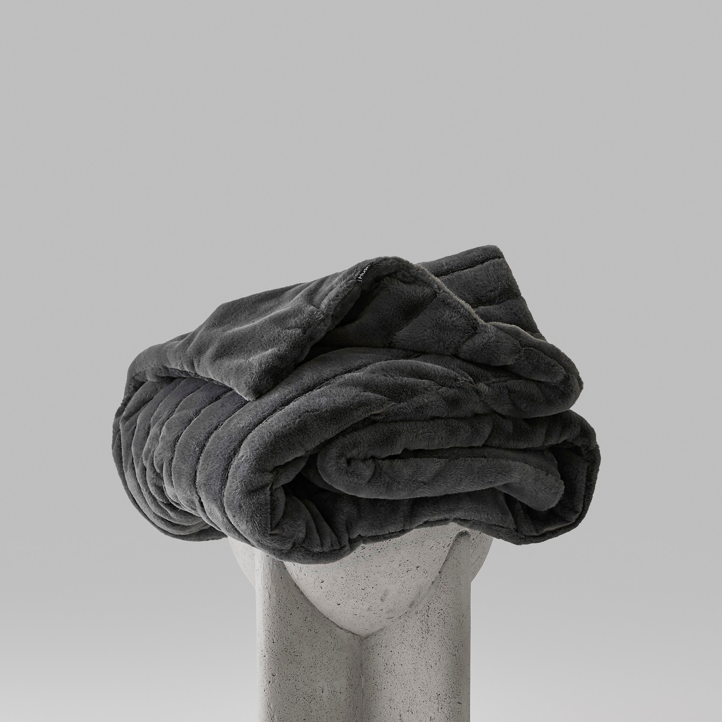 Plush Faux Fur Weighted Blanket