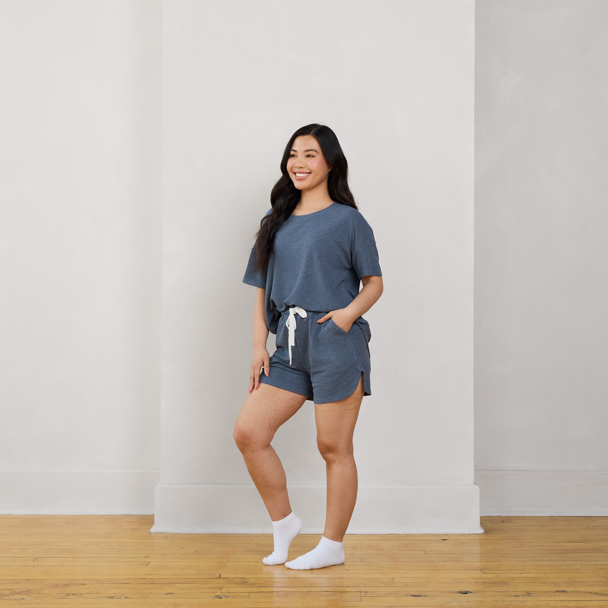 Hush Women s Waffle Short Pyjama Set