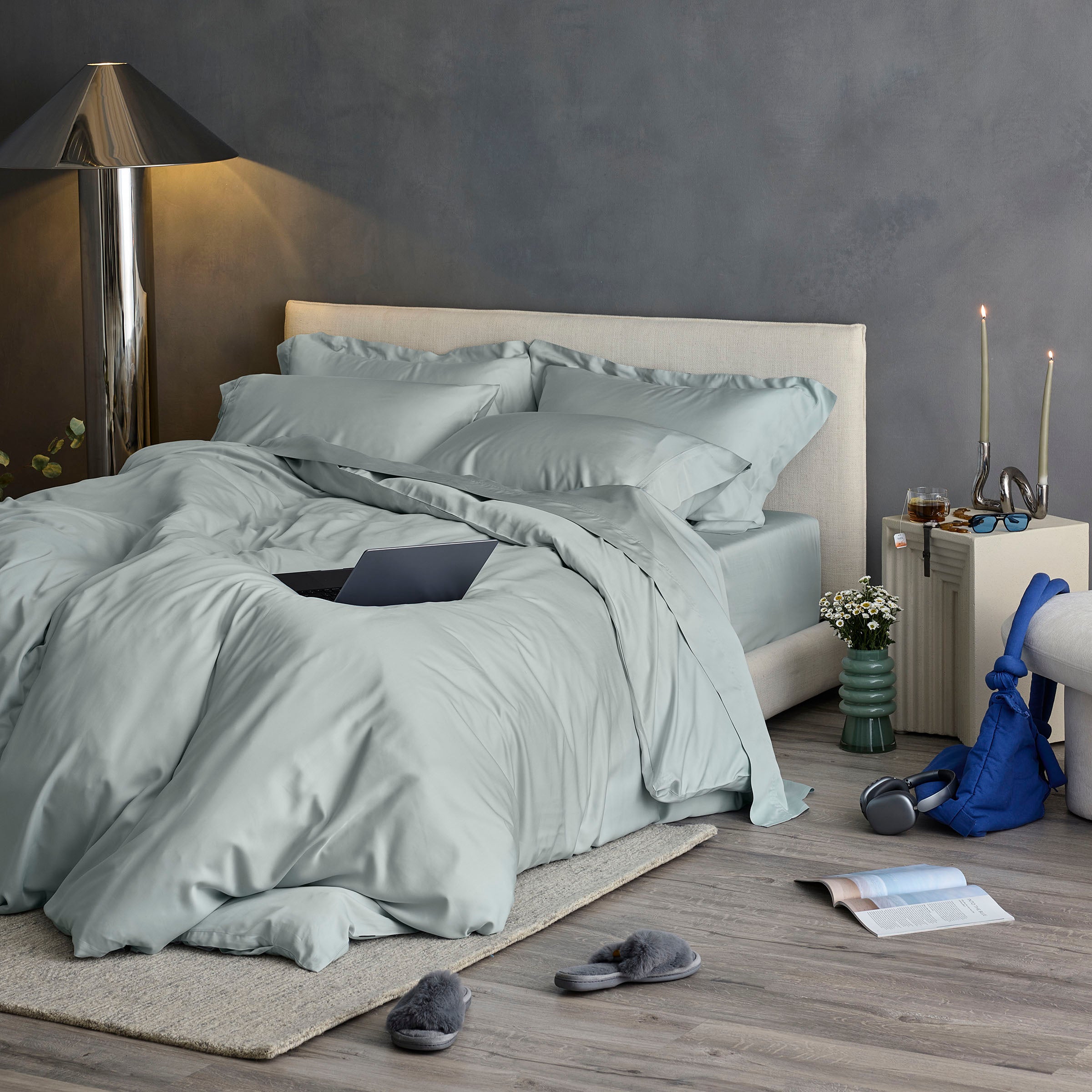 Iced Cooling Bamboo Sheet Set