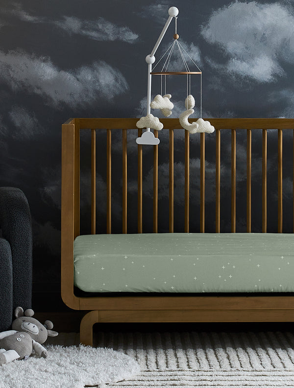 Soothing Crib Sheet Set