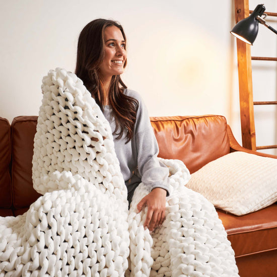 Douglas Hand Knit Weighted Blanket